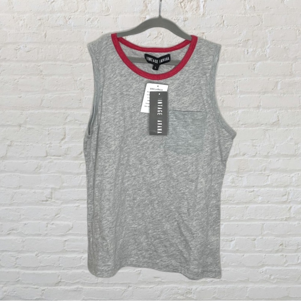Vintage Havana Basic Pocket Tank - Picture 1 of 1